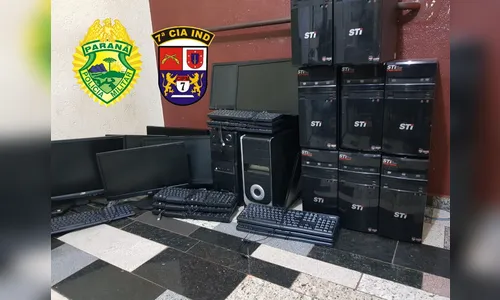 PM de Arapongas apreende máquinas caça-níqueis