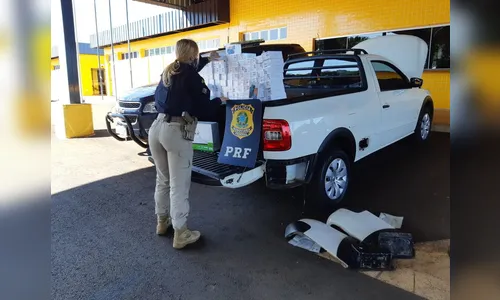 PRF prende ex-policial do 10°BPM por descaminho