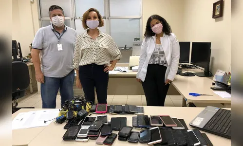 Campanha arrecada mais de 100 celulares para alunos da rede estadual