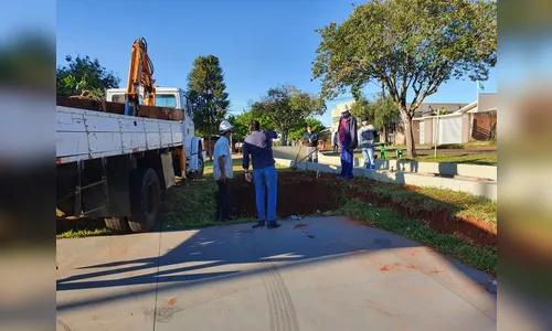 Programa faz a revitalização de praça em frente ao Colégio Agrícola