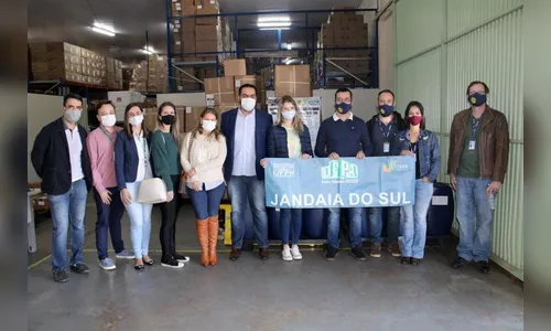 UFPR de Jandaia doa 6,2 mil litros de álcool à secretaria de Saúde de Londrina