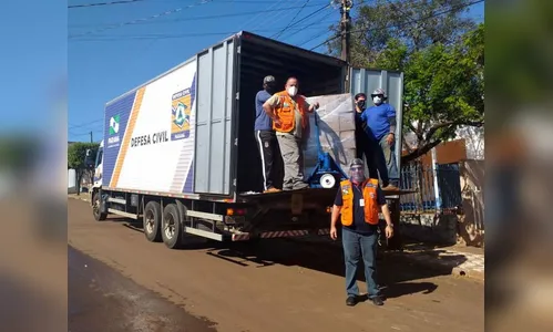São Pedro do Ivaí recebe 190 cestas básicas da Defesa Civil