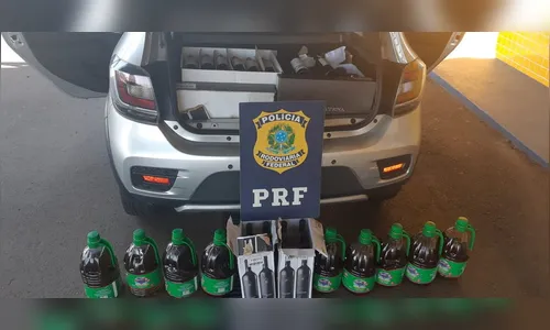 Azeites e vinhos são apreendidos pela PRF em Nova Esperança