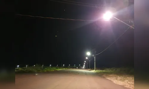 Prefeitura conclui iluminação pública no Parque da Juruba