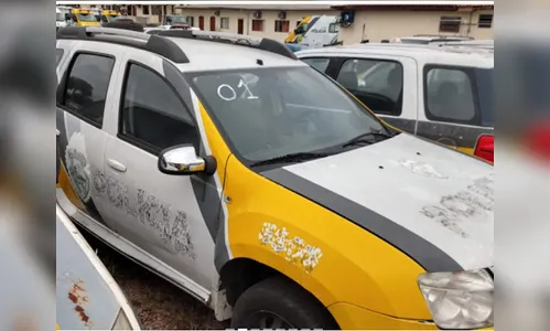 Leilão de veículos da PM resulta em mais de R$ 1,2 milhão