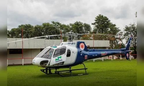 Criança sofre ferimentos graves após ser atingida por portão residencial