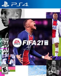 O jogador Mbappé é anunciado na capa do 'FIFA 21'