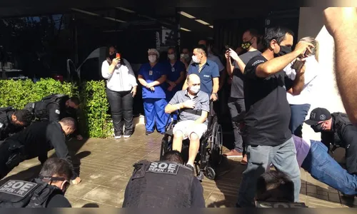 Policial de Maringá se recupera de covid-19 e recebe homenagem; veja