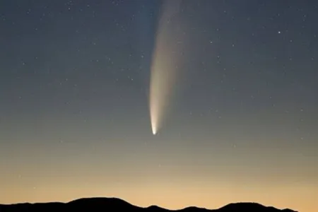 Nesta quinta-feira será possível ver um cometa passando pelo Paraná