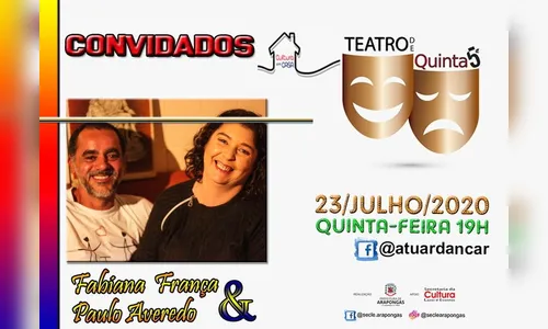 “Teatro de Quinta” vem com convidados especiais