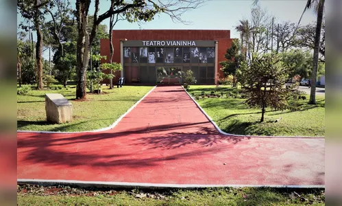 Seguem melhorias no entorno do Vianinha e Biblioteca Municipal