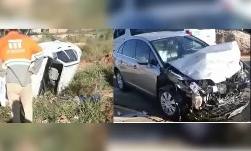 Acidente envolvendo dois carros é registrado em Ortigueira