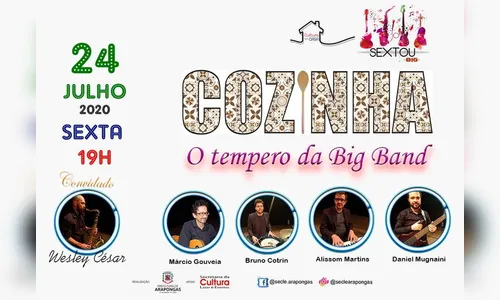 Nesta sexta-feira tem tempero especial no “Sextou Big”