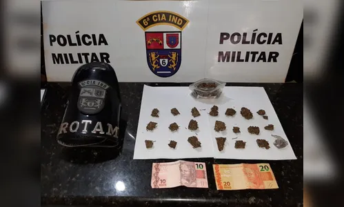 PM prende suspeitos de tráfico de drogas, em Ivaiporã
