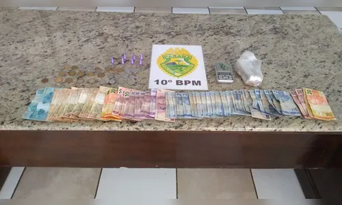 PM prende três pessoas por tráfico de drogas em Apucarana