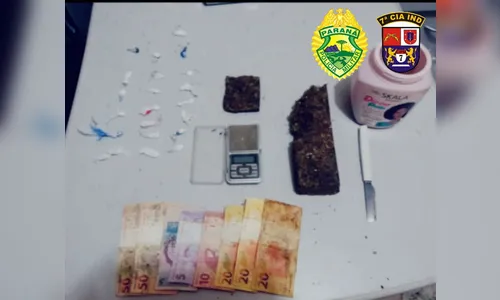 Menor é apreendido pela PM de Arapongas por tráfico de drogas