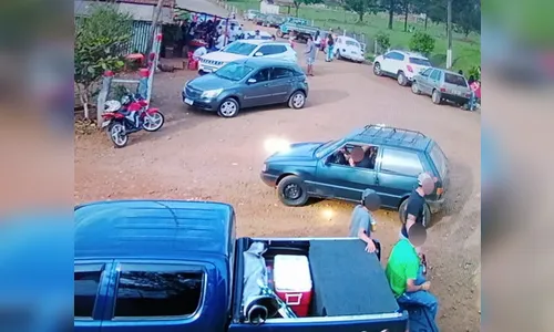 Fiscalização por drone flagra aglomeração em Jandaia