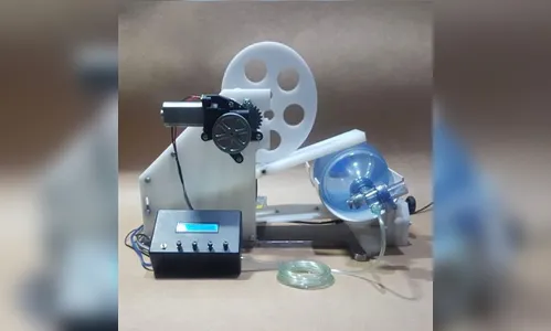 Estudante do Paraná cria respirador emergencial de baixo custo