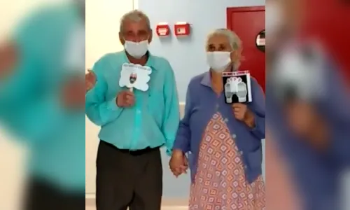 Casal de idosos vence a Covid-19 e recebe aplausos em Ivaiporã