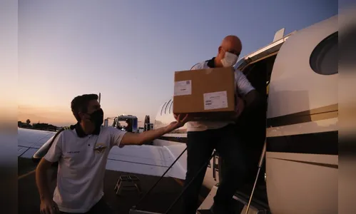 Paraná recebe medicamentos do Rio para internações por Covid-19