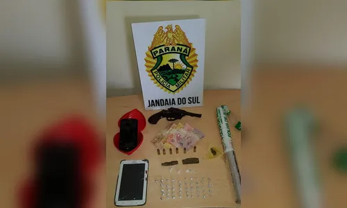 PM faz flagrante de tráfico e corrupção de menor em Jandaia