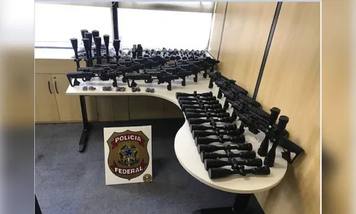 PF deflagra operação contra tráfico internacional de armas no Paraná