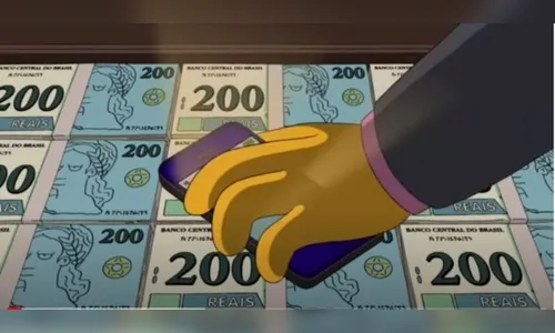 Simpsons acertaram mais uma: série prevê cédula de R$ 200 no Brasil
