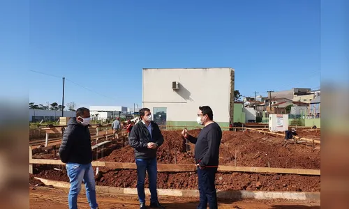 Alicerce é implantado em novo bloco do Cisvir