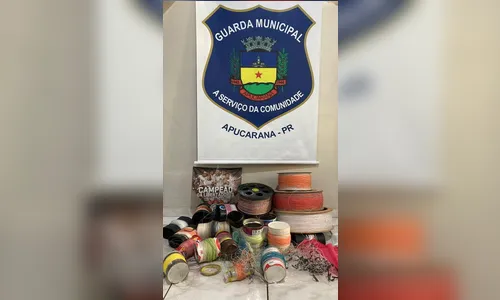 GM apreende cerol e linha chilena após denúncias em Apucarana