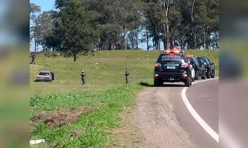 Três homens morrem após assaltar comércios no Paraná