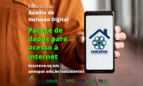 Estudantes da Unespar podem solicitar auxílio para acesso à internet