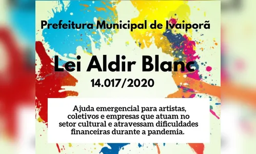 Ivaiporã realiza cadastro de artistas, coletivos e empresas culturais