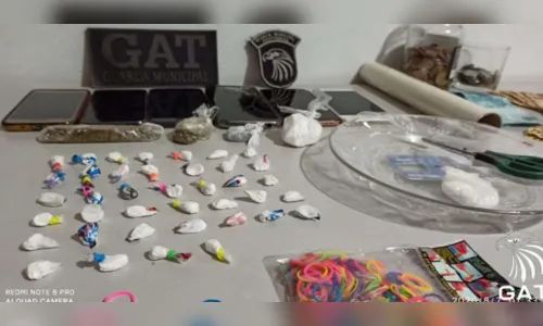 GM de Arapongas apreende cocaína no Flamingos