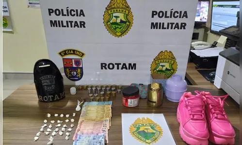 Casal  é preso em Jardim Alegre por tráfico de drogas