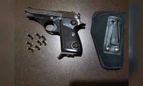 Casal é preso por posse irregular de arma de fogo em Cambira