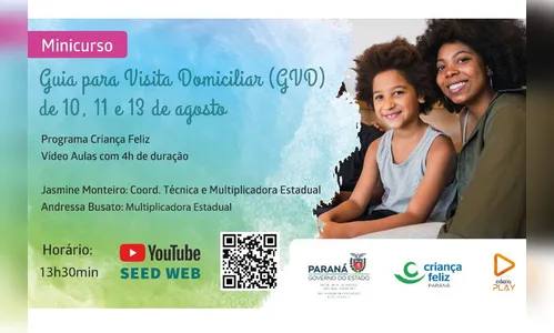 Estado qualifica gestores para o Programa Criança Feliz