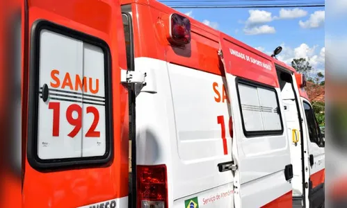 Samu atende homem que sofreu queda depois de ser atacado por cães