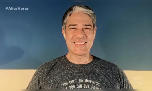 William Bonner fala sobre paternidade no Altas Horas e diz que filhos são ‘pessoas do bem’