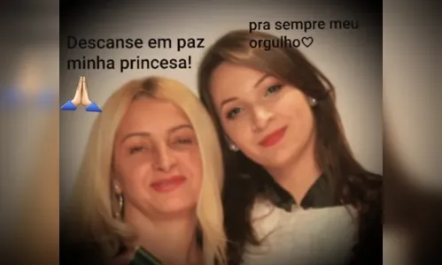 Mãe faz homenagem a filha que morreu após acidente na BR-277