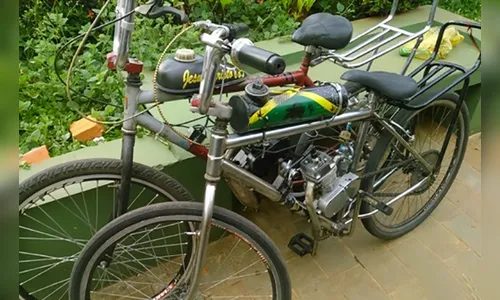 PM apreende bicicleta motorizada pilotada por menor, em Ivaiporã