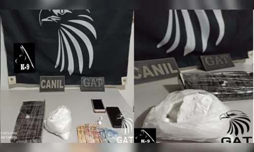 Três homens são presos em Arapongas por tráfico de drogas