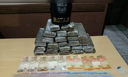 Mulher é detida com mais de 10 kg de droga em Ibiporã