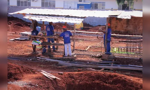 Avança construção da Escola Estadual no Alto da Boa Vista em Arapongas