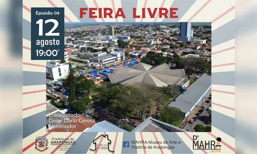 ”D MAHRA em Casa” continua seu passeio pela Feira Livre