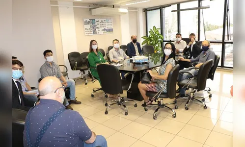 Presidente da Sanepar se reúne com prefeito de Arapongas