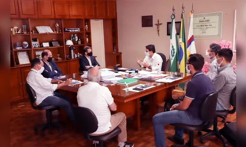 Junior da Femac recebe presidente da Sanepar e discute obras no município