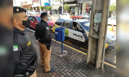 PM registra queda nos furtos e roubos no mês de julho em Apucarana