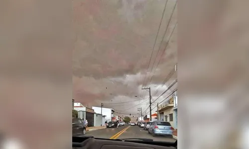 Tempestade de areia assusta moradores no interior de SP; assista