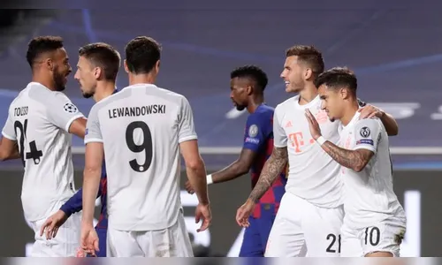 Bayern atropela Barcelona e segue vivo na Champions League