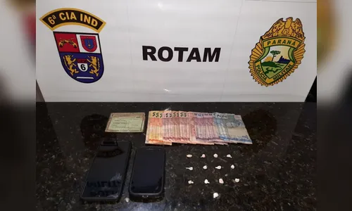 Casal é preso suspeito de tráfico de drogas, em Ivaiporã